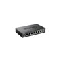 D-Link DES-108 Switch 8 Ports Ethernet Metallique 10/100mbps - Idéal Partage de Connexion et Mise en Réseau Small/Home Office No