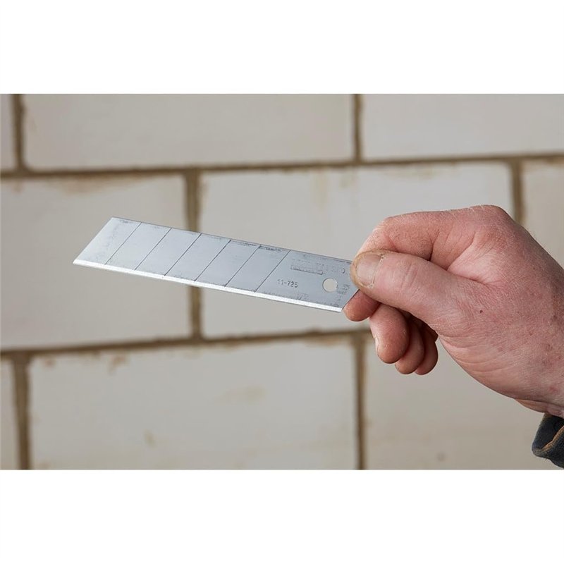 Image secondaire de STANLEY 0-11-725 Lame (X5) - Taille : 25 Mm Gamme FATMAX Plus Résistant - Traitement Par Induction Et Thermique - Plus Tranchant