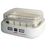 Seb YG500100 Yaourtière Duetto 8 Pots de Yaourt Inclus Fromage Blanc Programmable Écran LCD Minuteur 30W Blanc