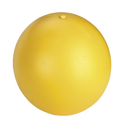 Kerbl Pet Balle de Jeu pour Chien PP, Jaune, Ø30cm