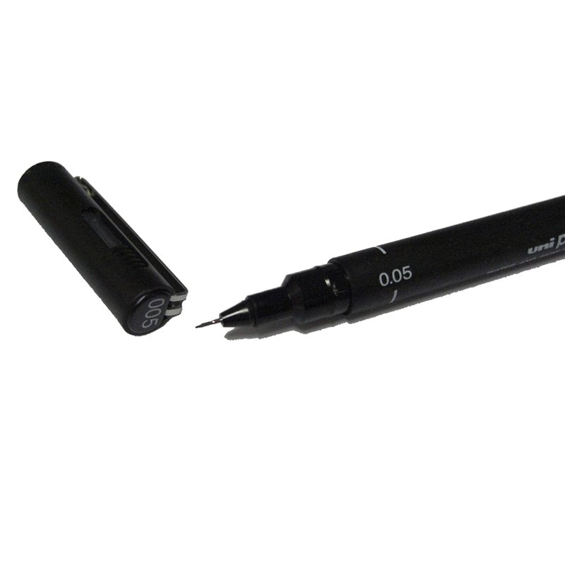 Uni-BALL PIN200 Fineliner technique Noir 0.05mm