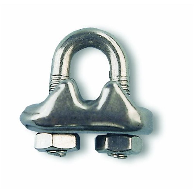 Chapuis SCI8 Serre-câble étrier acier inoxydable pour Câble Diamètre 8 mm