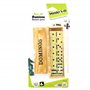 WDK PARTNER - A1300360 - Jeux de société - Jeu de dominos - Plumier bois
