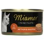 Miamor Katzenfutter Feine Filets Thunfisch+Wachtel 100 g, 24er Pack (24 x 100 g)