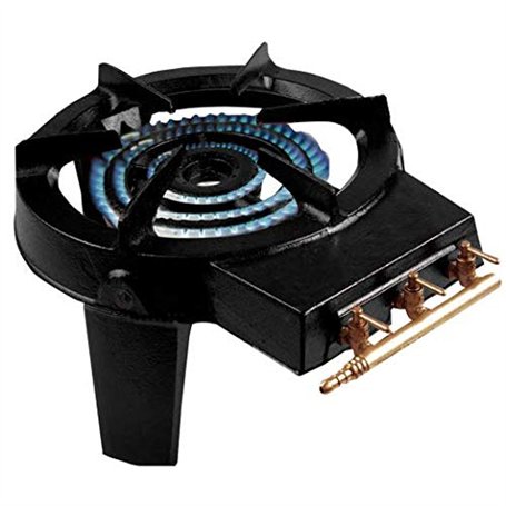 ProBache - Réchaud à gaz en fonte 3 robinets laiton