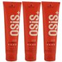 Schwarzkopf Osis Texture G.Force Lot de 3 flacons de gel coiffant 150 ml