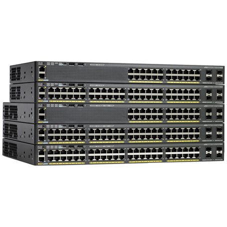 Cisco Catalyst WS-C2960XR-24PS-I commutateur réseau Géré L2 Gigabit Ethernet (10/100/1000) Connexion Ethernet, supportant l'alim