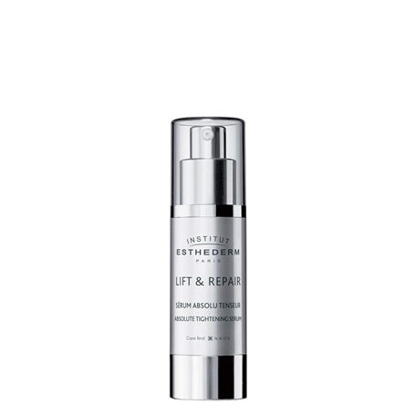 Institut Esthederm - Sérum Absolu Tenseur - Lift & Repair - Soin Haute Performance Tenseur et Lissant - Anti Rides, Ridules et R