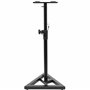 Support d'enceinte métal Noir BoomToneDJ MS2 Pied d'enceinte de Monitoring Studio Enregistrement Acoustique Home Cinema Home Stu