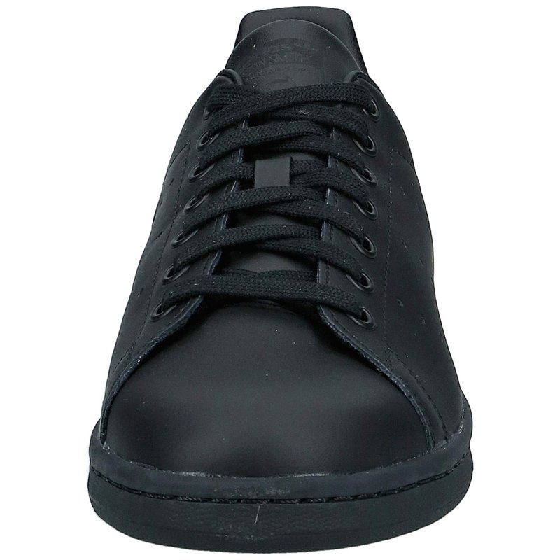 Image secondaire de Adidas Originals Homme Stan Smith Leather Sneaker Basse, Noir Schwarz Black Black, 42 2/3 EU