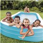 Intex - 58484NP - Piscine Rectangulaire Givrée - Coloris Bleu, 305x183x56 cm
