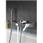GROHE Mitigeur monocommande Bain / Douche Sail Cube Chromé 23438000 (Import Allemagne)