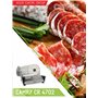 CAMRY CR 4702 Trancheuse à jambon, 200 W, Argent métallique