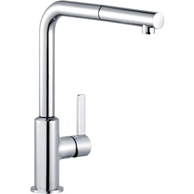 Kludi 408510575 L-INE S Robinet d'évier de Cuisine, Chrome Kludi 408510575 L-INE S Robinet d'évier de Cuisine, Chrome