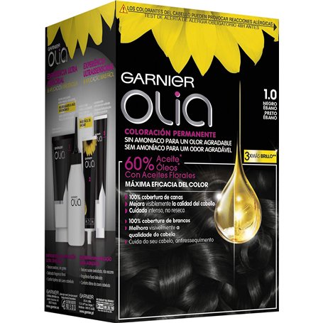 Garnier Olia Coloration Permanente #1.0 Noir Absolu Teinte