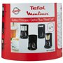 Moulinex Verseuse 1.25L Noire, 15 Tasses, Compatible avec Cafetière Subito, Principio, Delfini Plus, Réveil Café, Accessoire Off