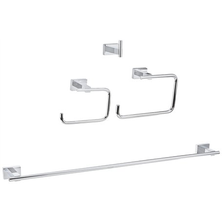 GROHE 40778001 essentials cube Set d'Accessoires Argent