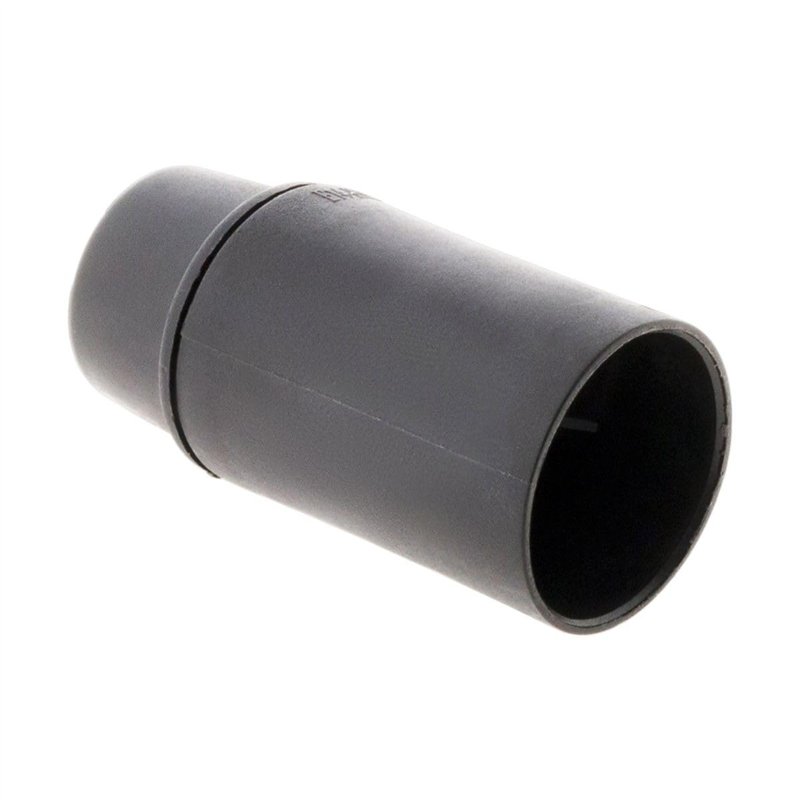 Douille E14 Thermoplastique Lisse Noir
