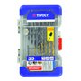 TIVOLY 11901170049 Mixed 1/4" Hex Shank Drill Bits & Screw Bit Set (35 pièces)