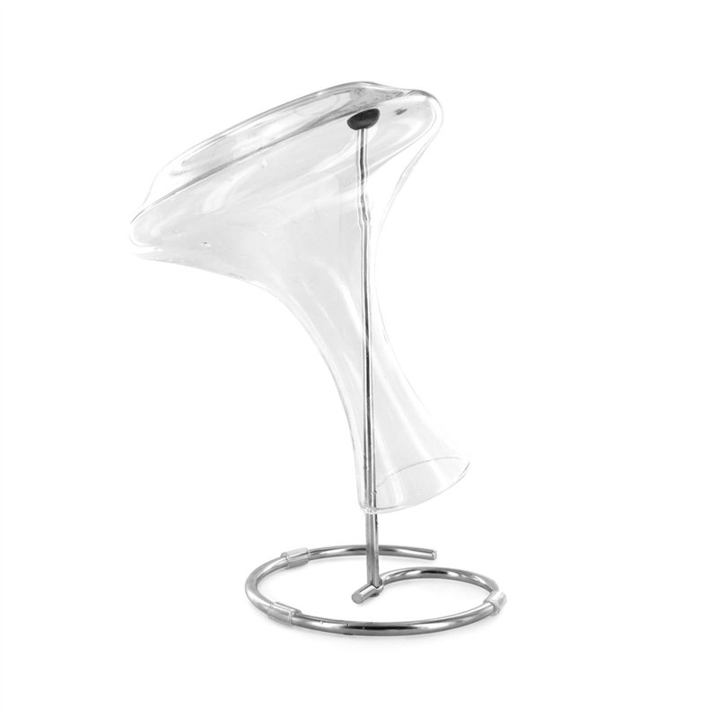 COOK CONCEPT Saveur & Dégustation KV7083 Séchoir À Carafe en Metal Chrome, Acier, Argent