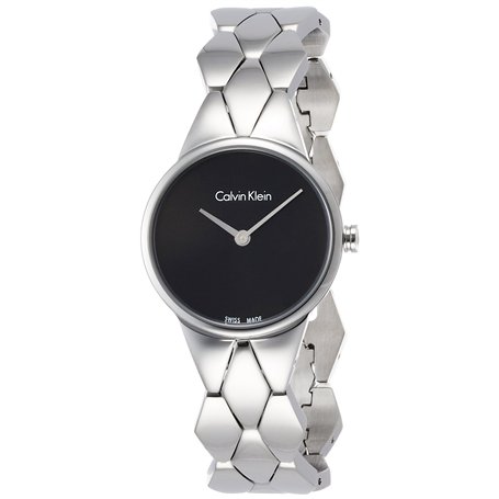 Calvin Klein Femme Analogique Quartz Montre avec Bracelet en Acier Inoxydable K6E23141