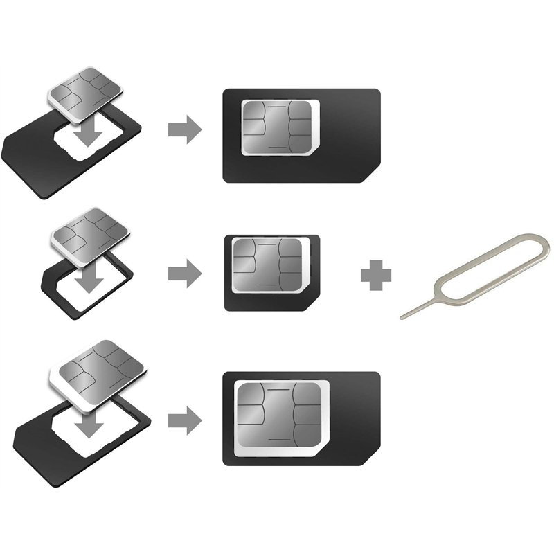 Image secondaire de Akashi Kit d'Adaptateur de Carte SIM