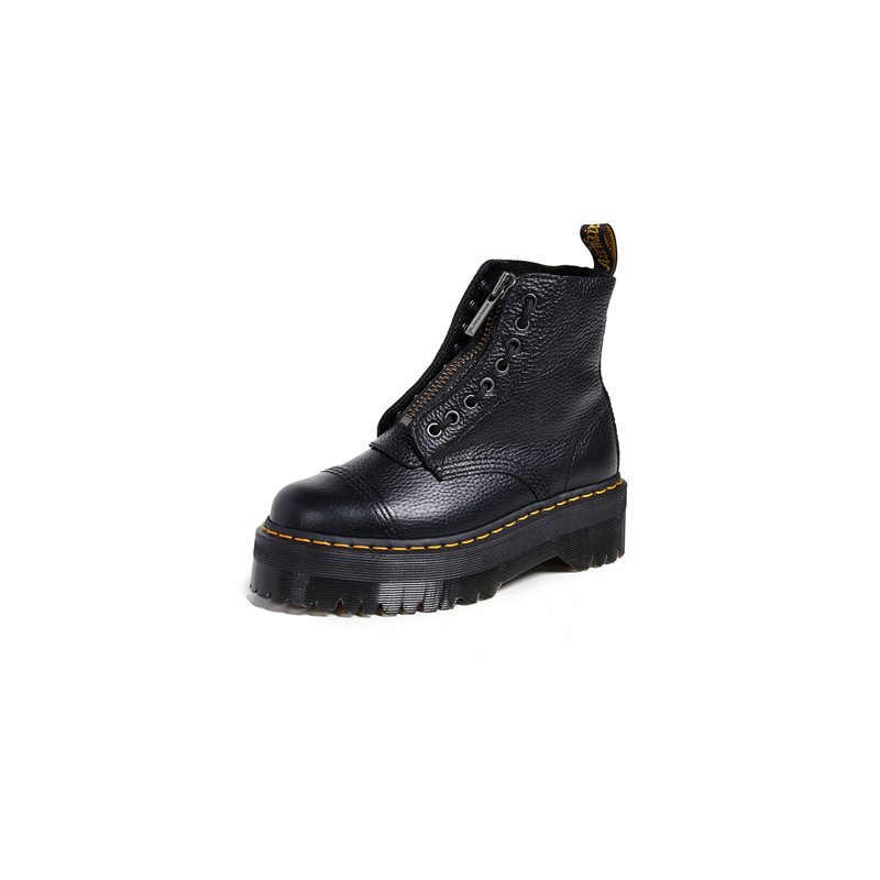 Dr Martens Mixte Jungle Boot, Black Milled Nappa, 38 EU