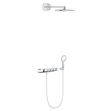 GROHE 26443LS0 SmartControl 360 Duo Encastré, Blanc, Moon White