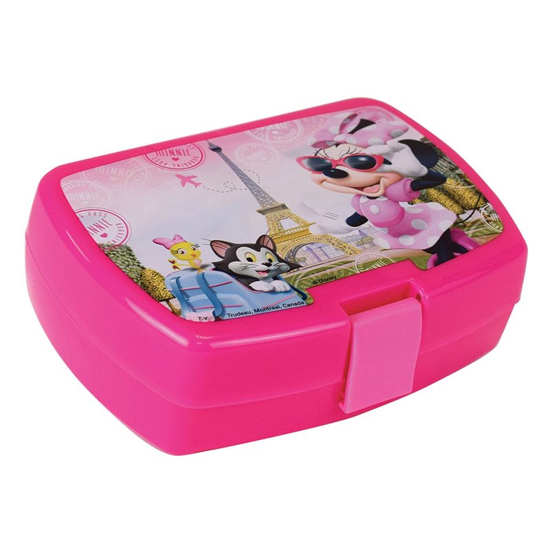 FUN HOUSE Disney Minnie 005507 Boîte à Goûter 17x13,5x6,5cm pour Enfant