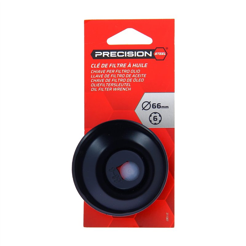 Image secondaire de PRECISION STEEL clé à Cloche pour Filtre à Huile E66