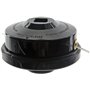 SPARES2GO Tête de Bobine de Fil Rechargeable Universelle à Double Ligne - pour débroussailleuses et élagueuses à Essence (Assemb