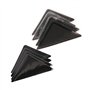 SHOP-STORY - Lot de 4 Supports Anti-Dérapants Triangle pour Tapis avec Autocollants