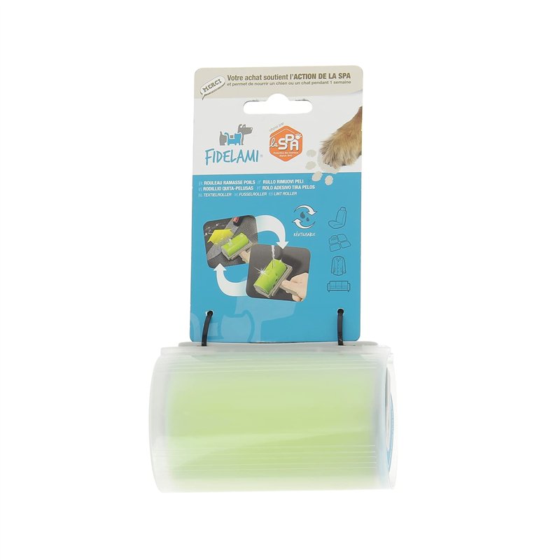 Image secondaire de FIDELAMI Animals&Car 170015 Rouleau Ramasse-Poils Réutilisable