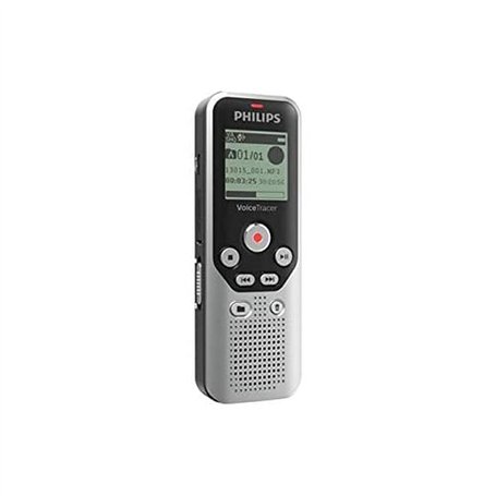 Philips DVT1250 VoiceTracer Enregistreur Audio, 8 Go, Carte mémoire MicroSD, PC