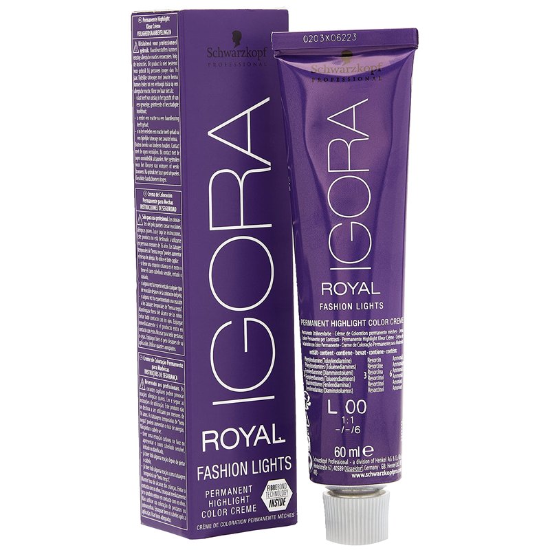 Schwarzkopf Professional Soins des cheveux couleur des cheveux/Coloration Igora Royal Fashion Lights L 00 naturel extra 60 ml