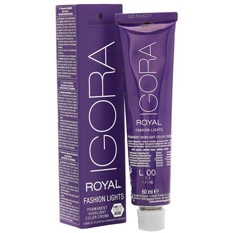 Schwarzkopf Professional Soins des cheveux couleur des cheveux/Coloration Igora Royal Fashion Lights L 00 naturel extra 60 ml