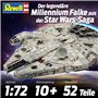 Revell- Faucon Millenium Star Wars Han Solo Maquette, 10 ans to 99 ans,06718, Multicolore, 1:72 Scale