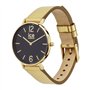 Ice-Watch - CITY sparkling - Metal Gold - Montre dorée pour femme avec bracelet en cuir - 015084 (Extra small)