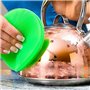 SHOP-STORY - Pack de 3 Éponges Multi-Usages en Silicone pour la Vaisselle et tous Types de Surfaces - Éponge Vaisselle Nouvelle