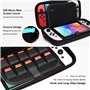 iVoler Etui pour Nintendo Switch, Housse Sacoche de Transport à Coque Rigide Anti Choc Pochette avec Espace, 10 Cartouche de Jeu