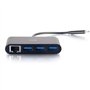 C2G 82406 hub & concentrateur USB 3.0 (3.1 Gen 1) Type-C 5000 Mbit/s Noir - Hubs & concentrateurs (USB 3.0 (3.1 Gen 1) Type-C, R