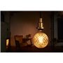 Osram Vintage Edition 1906 Ampoule LED à Filament - Culot E27 - Forme Spéciale Globe Pinecone Or Ambrée - Blanc Chaud 2500K - 4,