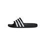 adidas Mixte Adilette Aqua Slides, Core Black / Cloud White / Core Black, 46 EU