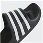 adidas Mixte Adilette Aqua Slides, Core Black / Cloud White / Core Black, 38 EU