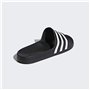 adidas Mixte Adilette Aqua Slides, Core Black / Cloud White / Core Black, 38 EU