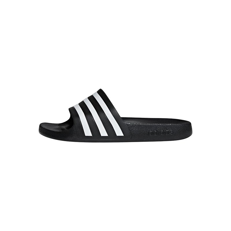 adidas Mixte Adilette Aqua Slides, Core Black / Cloud White / Core Black, 43 EU