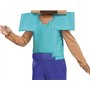 Minecraft | Déguisement Steve | Taille S (4-6 Ans) | Costume + Masque 2D | Licence Officielle Mojang | Confort | Pour Haloween e