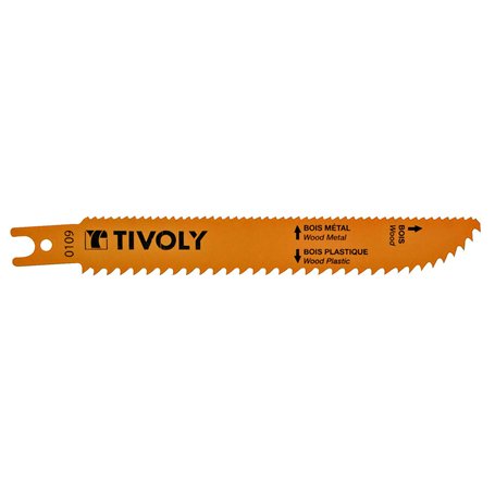 Tivoly XT505820109 Lot de lames de scie sabre TECHNIC Multi-directionnelles