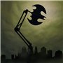 Lampe Posable Batman Batwing - Officiellement Licenciée DC Comics, Lampe Flexible de Bureau, Idéale pour Bureau & Maison, Collec