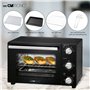 Clatronic Mini-four MBG 3726, petit four avec chaleur supérieure et inférieure, parfait pour les pizzas, les petits pains et les